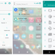 From left to right: Robin’s reworked settings pan, the notifications menu, and a list of archived apps currently stored in cloud.